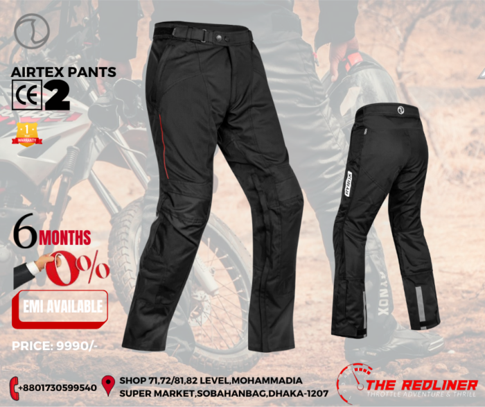 Red Riding Pant RYNOX RIDING PANT – THE REDLINER