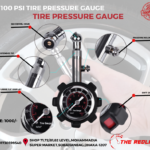 100 PSI TIRE PRESSURE GAUGE