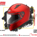 STUDDS THUNDER SOLID CHERRY RED