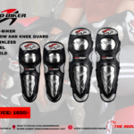PRO-BIKER  ELBOW AND KNEE GUARD STAINLESS STEEL  SHIELD