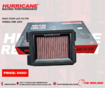 HURRICANE HIGH FLOW AIR FILTER HONDA CBR 2019