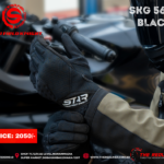 STAR FIELD KNIGHT BLACK GLOVES