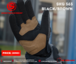 STAR FIELD KNIGHT BLACK BROWN GLOVES - Image 2