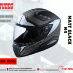 STUDDS NINJA ELITE SUPER D4 DECOR MATT BLACK N4