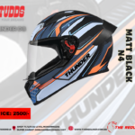 STUDDS THUNDER D8 MATT BLACK N4