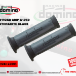 DOMINO RACING GRIP A-350 ANTHRACITA BLACK