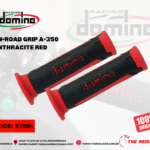 DOMINO RACING GRIP A-350 ANTHRACITA RED