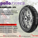 APPOLO TYRES TRAMPLER XR FRONT 110/70 R17