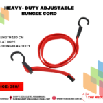 HEAVY-DUTY ADJUSTABLE BUNGEE CORD RED