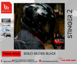 MT STINGER 2 SOLID GLOSS BLACK - Image 4