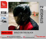 MT STINGER 2 SOLID GLOSS BLACK - Image 3