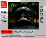 MT STINGER 2 SOLID GLOSS BLACK - Image 2