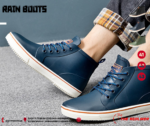 MOTORCYCLE RIDING RAIN BOOT BLUE - Image 2