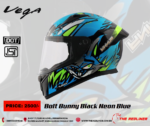 VEGA BOLT BUNNY BLACK NEON BLUE