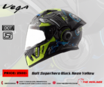 VEGA BOLT SUPER HERO BLACK NEON YELLOW