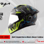 VEGA BOLT SUPER HERO BLACK NEON YELLOW