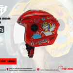 STEELBIRD HELMETS SBA-6 UNICORN RED