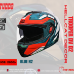 STUDDS TROOPER DV D2 HELLCAT DECOR BLUE N2