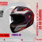 STUDDS TROOPER DV D2 HELLCAT DECOR PURPLE N2