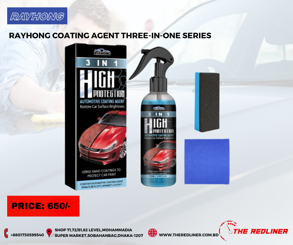 RAYHONG HIGH PROTECTION 3 IN 1 QUICK COATING SPRAY YELLOW (1) RAYHONG HIGH PROTECTION 3 IN 1 QUICK COATING SPRAY BLUE - Image 1