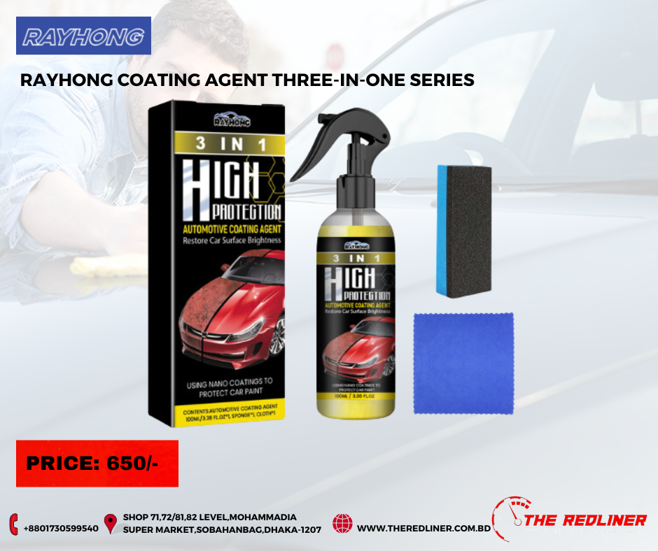 RAYHONG HIGH PROTECTION 3 IN 1 QUICK COATING SPRAY YELLOW RAYHONG HIGH PROTECTION 3 IN 1 QUICK COATING SPRAY YELLOW - Image 1