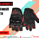 RS SPURTT GLOVES HALF FINGER RS1903D RED