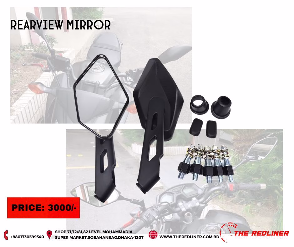 REARVIEW MIRROR 3000- UNIVERSAL ADVENTURE REARVIEW MIRROR - Image 1