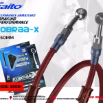 FAITO KOBRAA X BRAKE HOSE 850MM RED