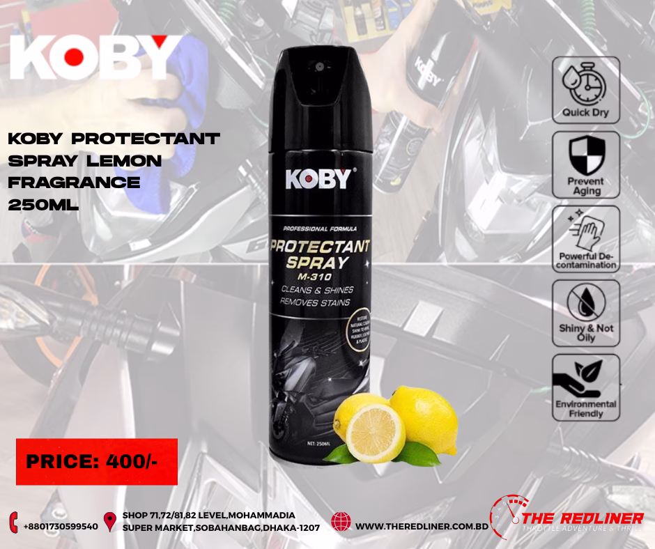 KOBY PROTECTANT SPRAY LEMON FRAGRANCE 250ML KOBY PROTECTANT SPRAY LEMON FRAGRANCE 250ML - Image 1