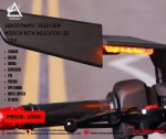MOTORCYCLE AERODYNAMIC REAR VIEW MIRROR WITH INDICATOR LED LIGHT - Image 3