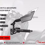 MOTORCYCLE AERODYNAMIC REARVIEW MIRROR