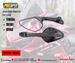 MOTORCYCLE PROTAPER REAR VIEW MIRROR SPORTS KIT WITH INDICATOR LIGHT