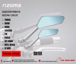 MOTORCYCLE REARVIEW MIRROR RIZOMA CIRCUIT - Image 2